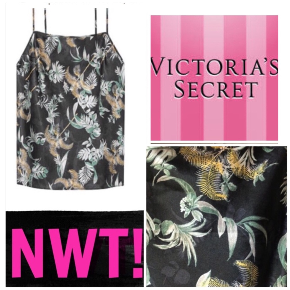 SALE❣️NWT VS KEYHOLE BACK SATINY CAMI